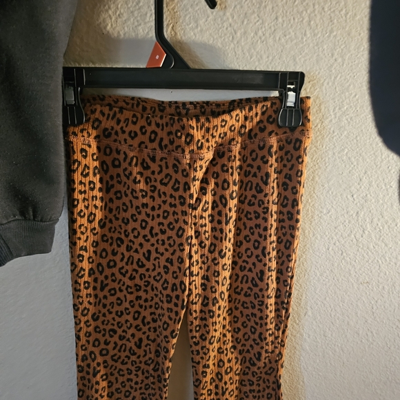 Derek Heart Black and Brown Matching Pajama Set - Picture 5 of 10